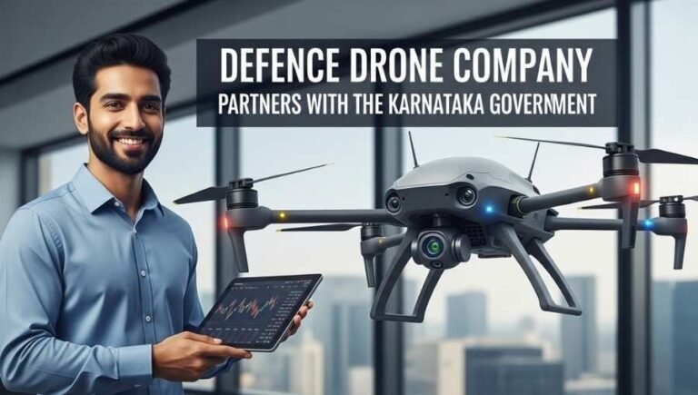 Defence Drone Stock Partner With Karnataka Gov