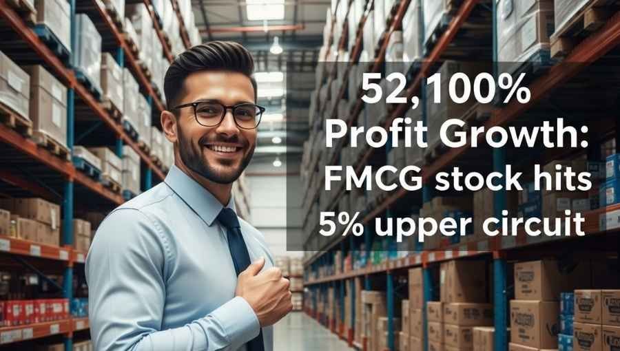 52k Percente Profit Growth FMCG Stock Jump