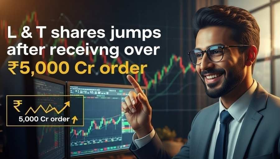 L and T Share Jump With 5000 Cr Order